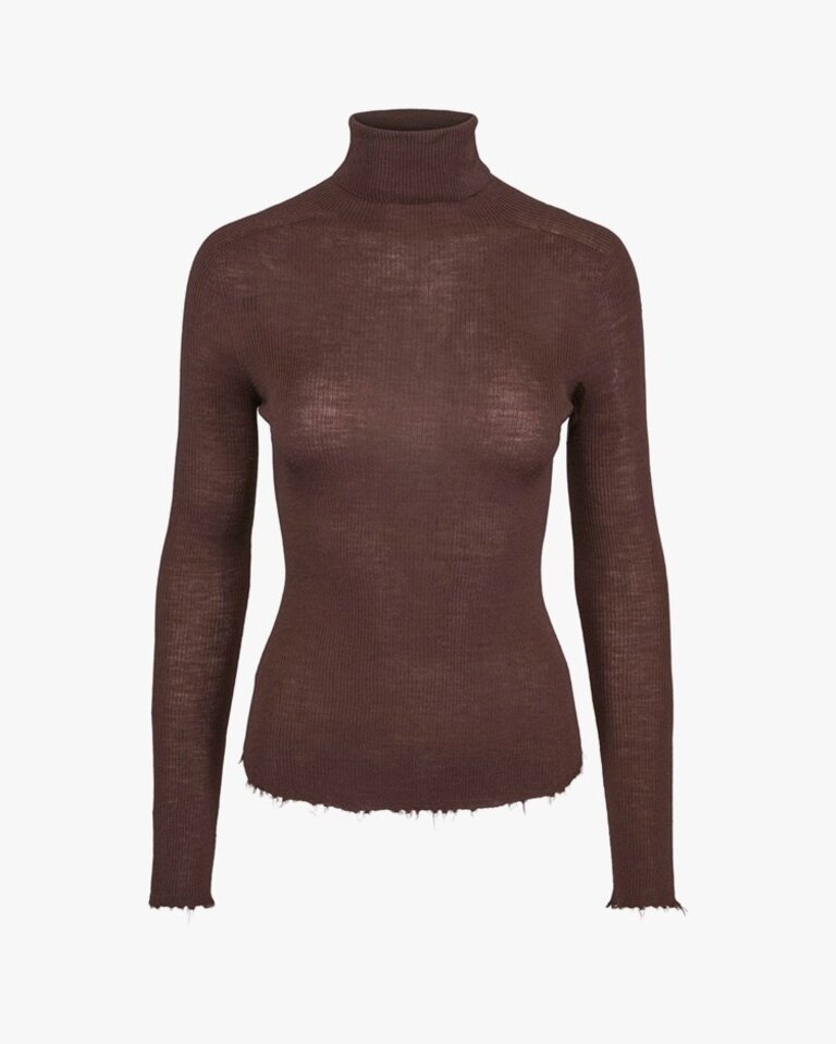 ONE and OTHER Gabrielle Top - Espresso
