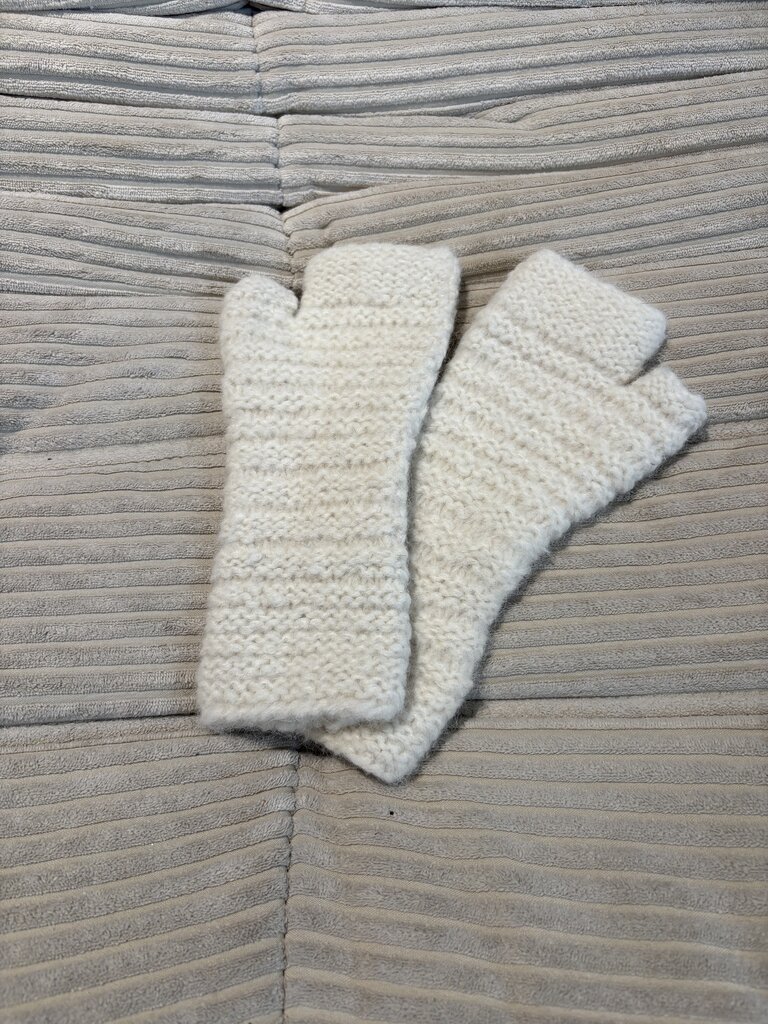 INTI Wantes Sin Dedo Gloves - Ecru