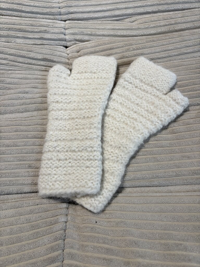 INTI Wantes Sin Dedo Gloves - Ecru