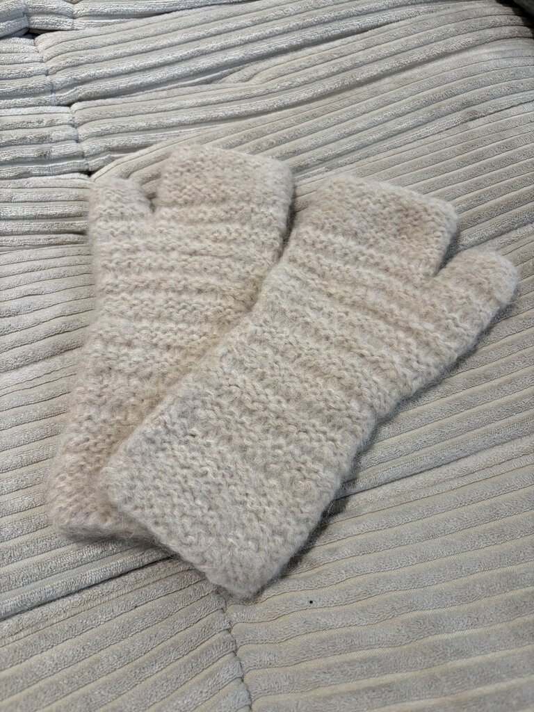 INTI Wantes Sin Dedo Gloves - Marfil