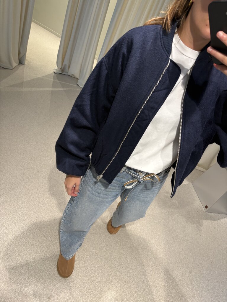 Mel Antwerp Bomber Jacket - Nuit