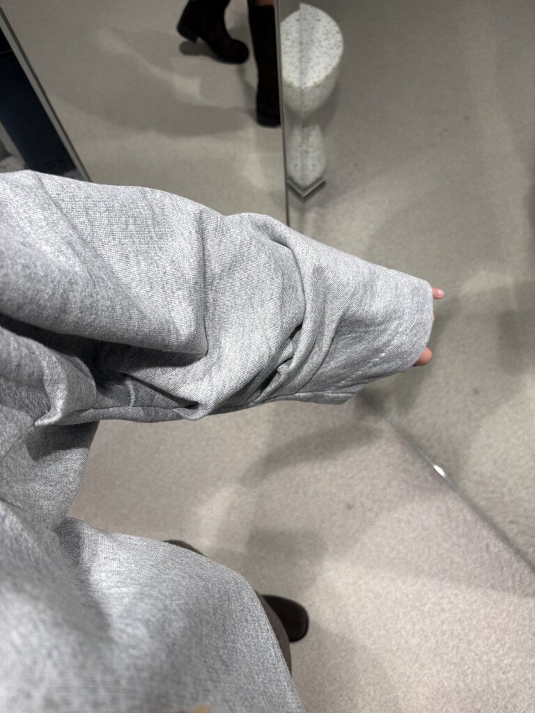 Mel Antwerp Crunch Sweater - Grey