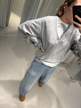 Mel Antwerp Armani sweater - Grey