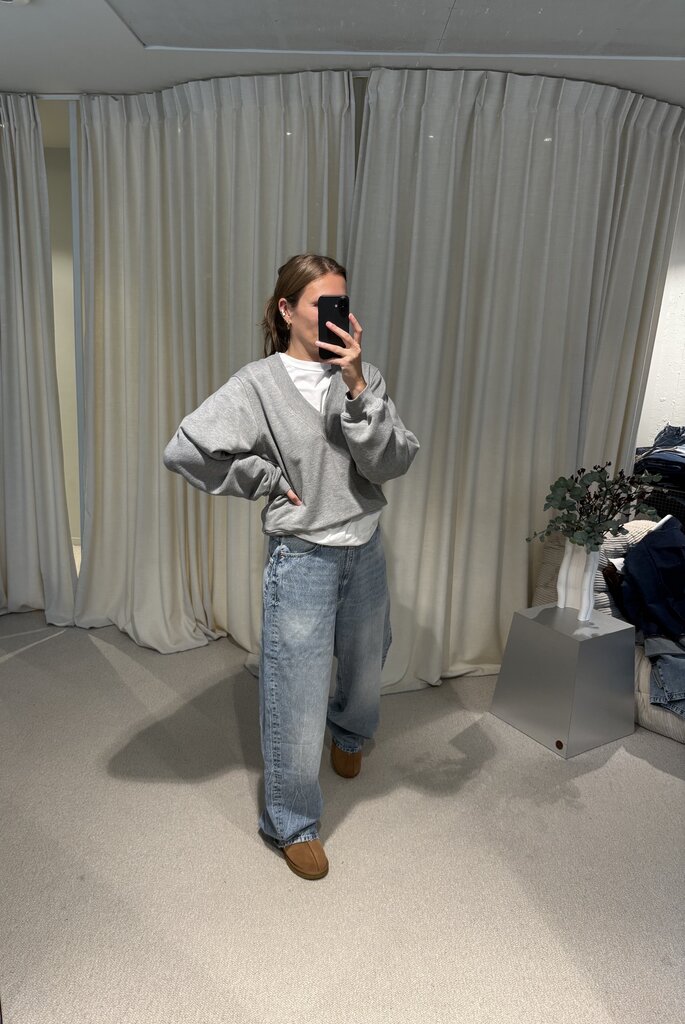 Mel Antwerp Armani Sweater - Grey