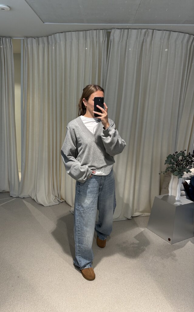 Mel Antwerp Armani Sweater - Grey