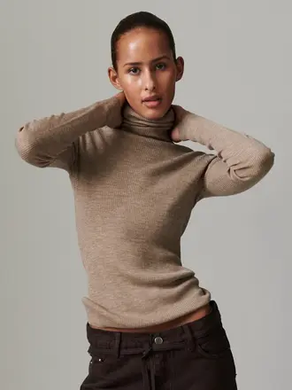 DAY Sierra Top - Beige Melange