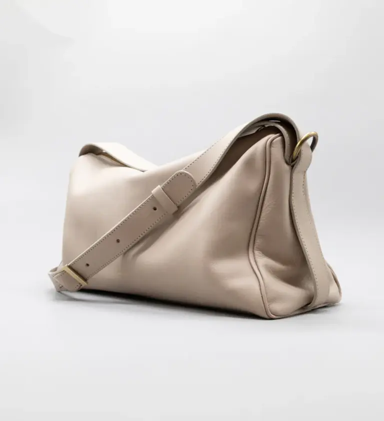 Aesaert Teckel Handbag - Desert Taupe