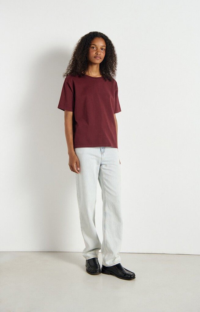 American Vintage Fizvalley T-Shirt - Bordeaux Vintage
