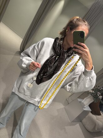 Destin Judy Carre Bandana - Dark Choco