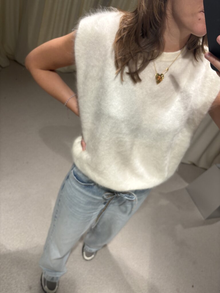 Rae Mona Top - Off-White