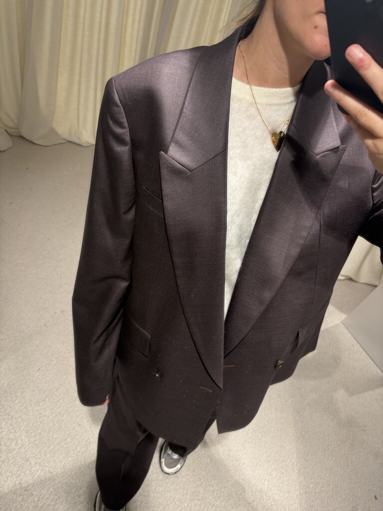 ONE and OTHER Truly Blazer - Chocolate