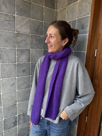 INTI Buf Arroz Scarf - Uva