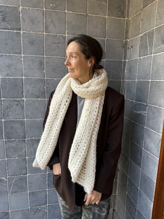 INTI Colada Scarf - Ecru