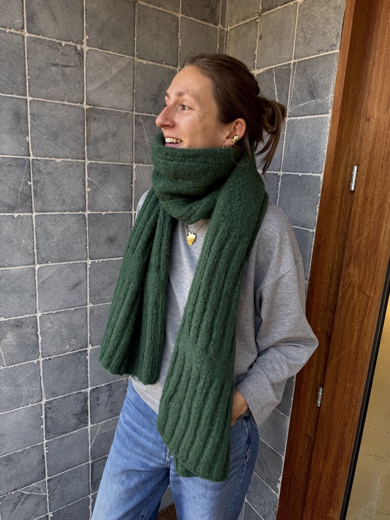 INTI Perdida Knitted Scarf - Pino