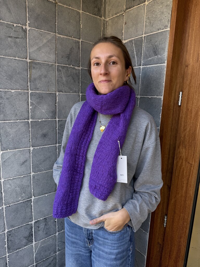 INTI Bufanda Simple Scarf - Uva