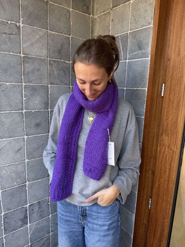 INTI Bufanda Simple Scarf - Uva