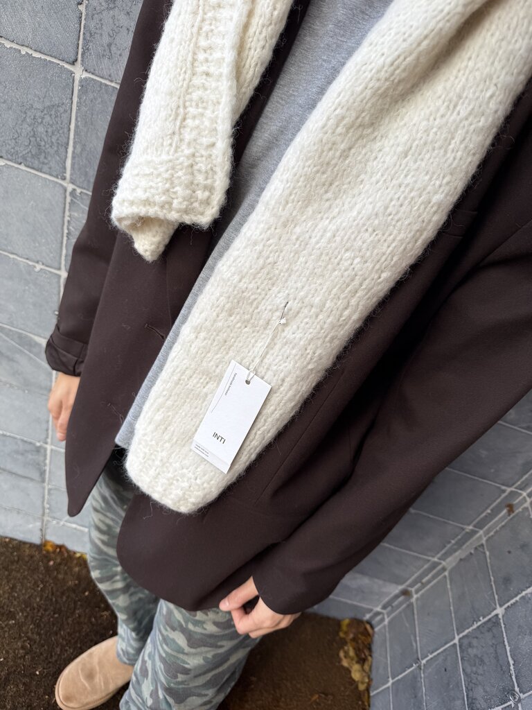 INTI Bufanda Simple Scarf - Ecru