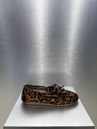 Posa Boat Loafer Animal - Leopard