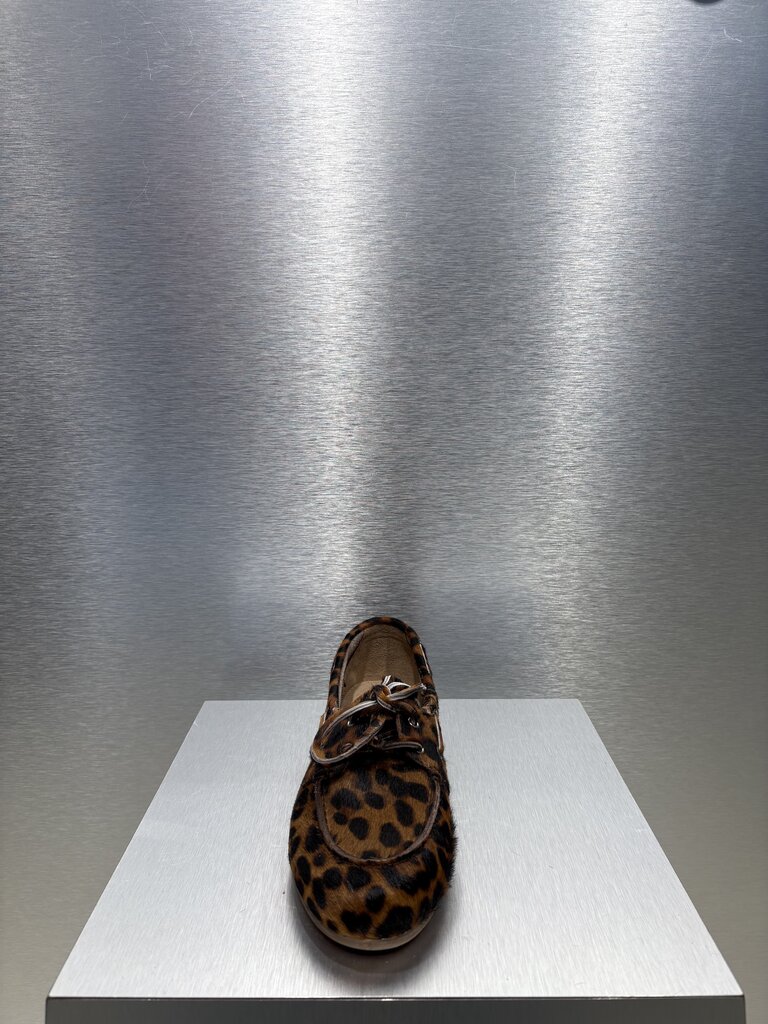 Posa Boat Loafer Animal - Leopard