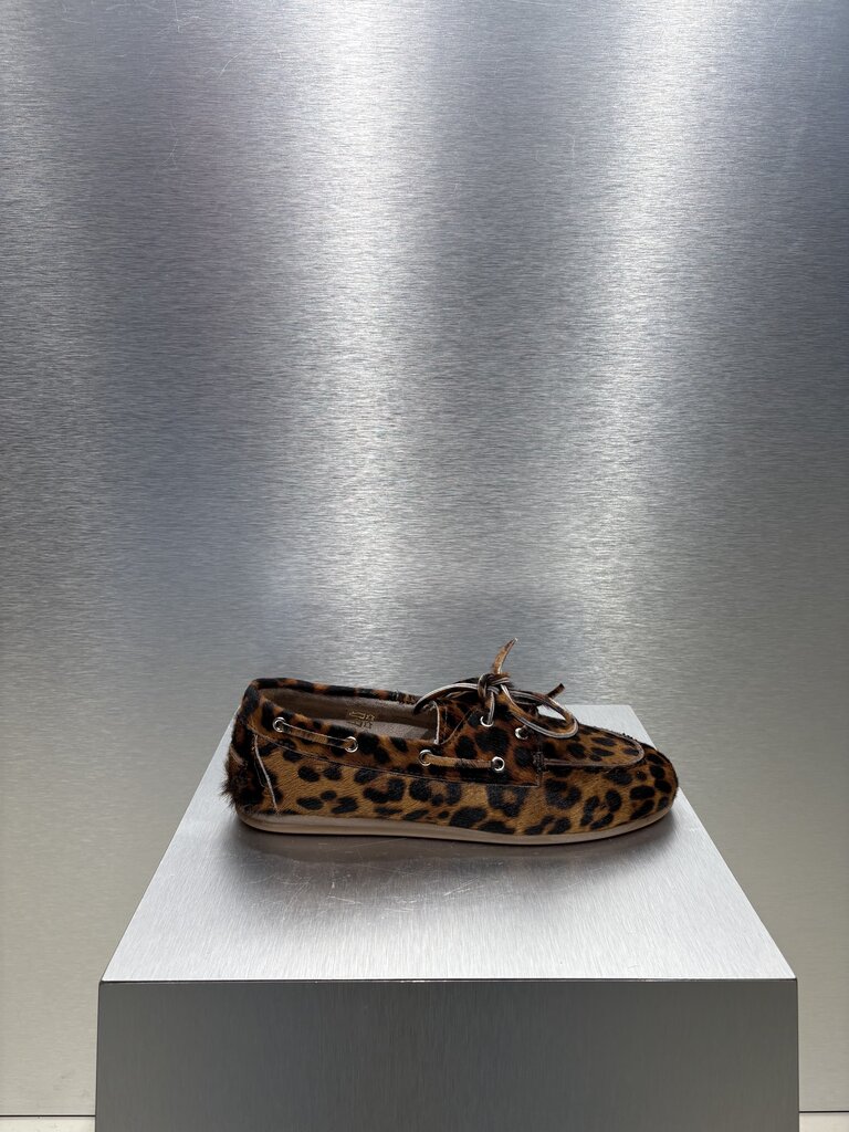 Posa Boat Loafer Animal - Leopard