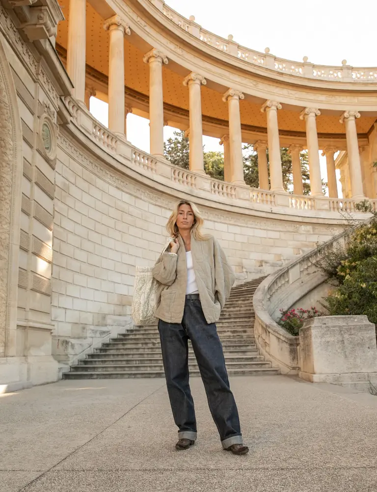 Aokyanos Chicago Cotton Vest - Beige