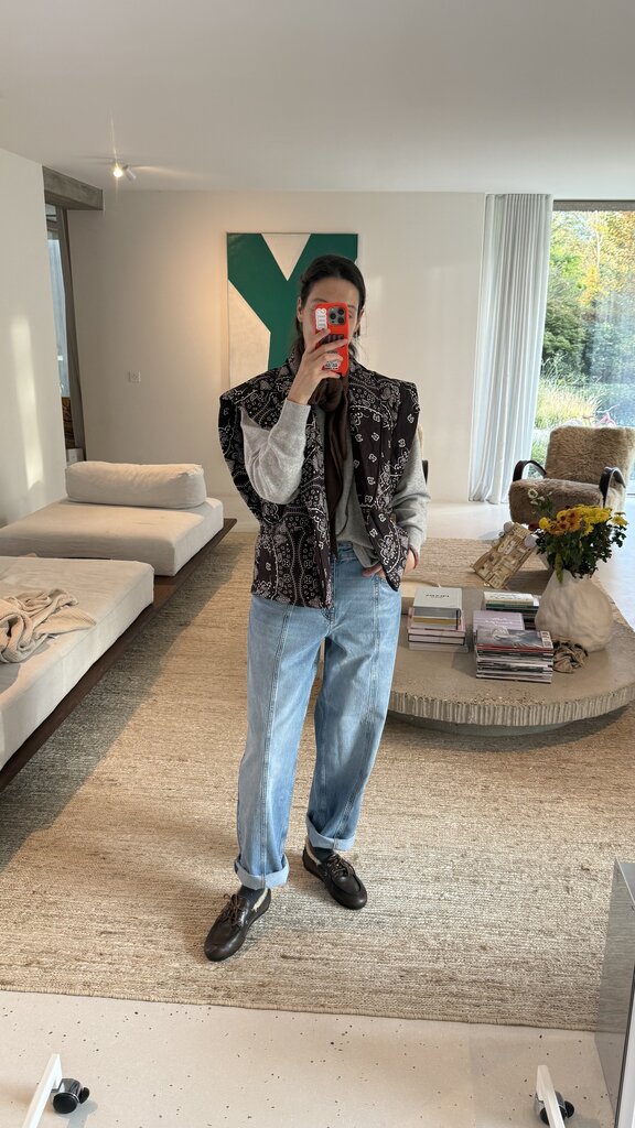 Aokyanos Brooklyn Bandana Vest - Chocolat