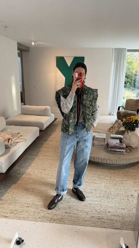 Aokyanos Brooklyn Bandana Vest - Kaki