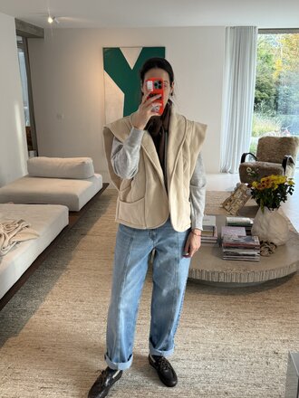 Aokyanos Brooklyn Gilet - Crème