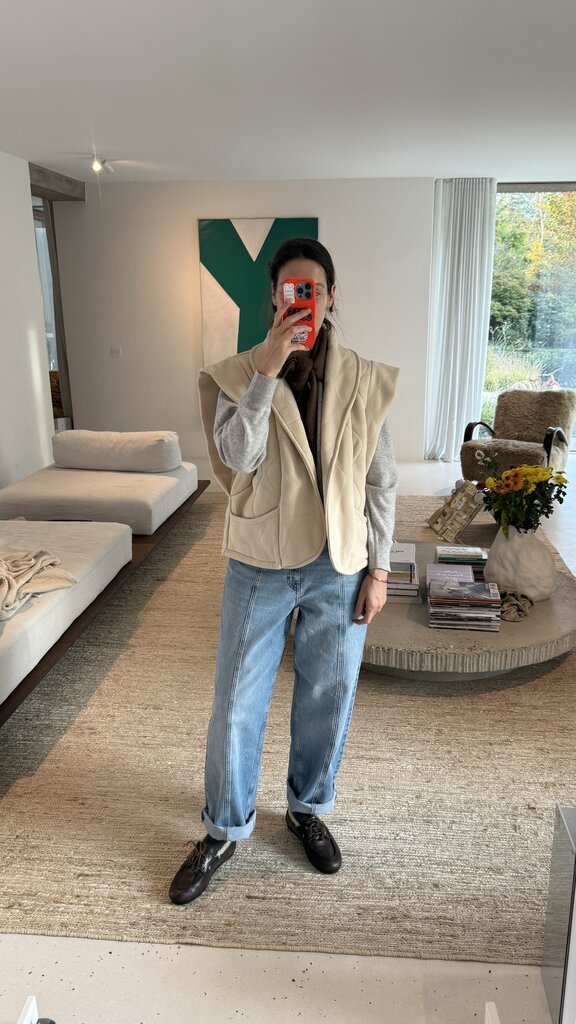 Aokyanos Brooklyn Gilet - Crème