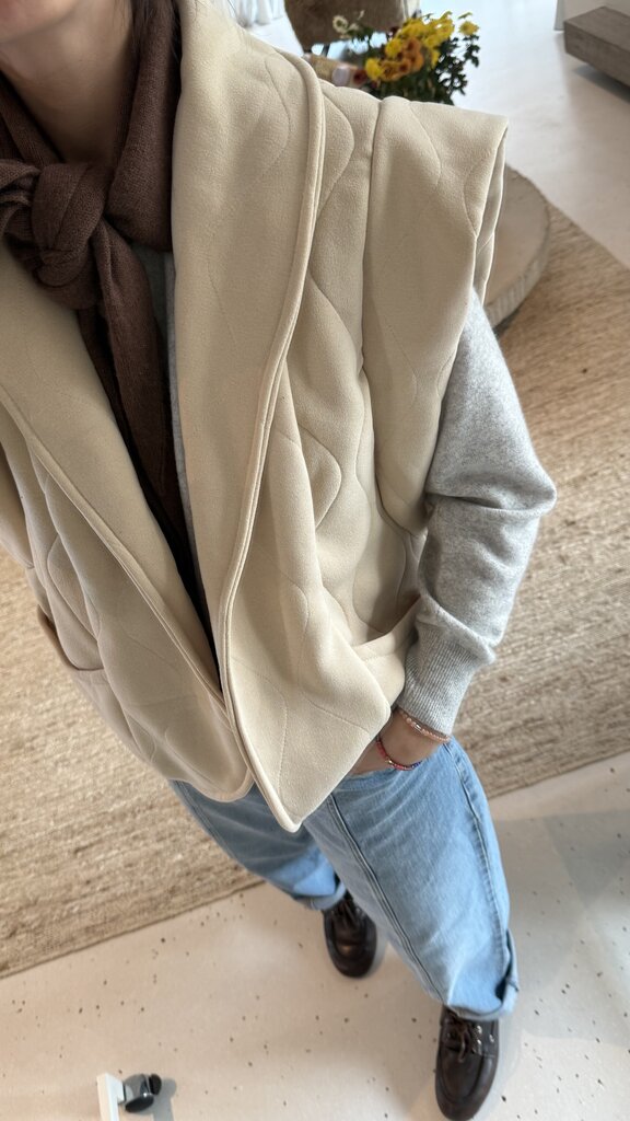 Aokyanos Brooklyn Gilet - Crème