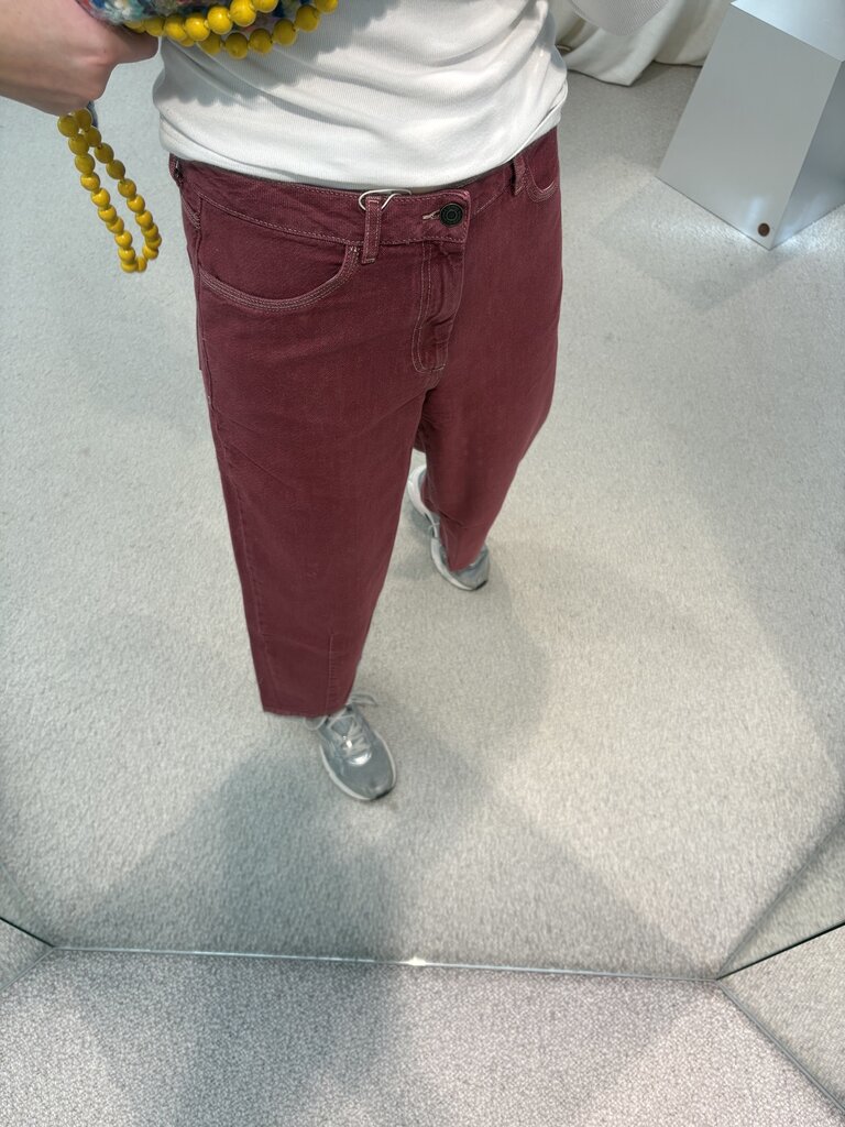 American Vintage Ymobay Jeans - Bordeaux