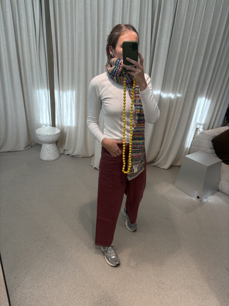 American Vintage Ymobay Jeans - Bordeaux