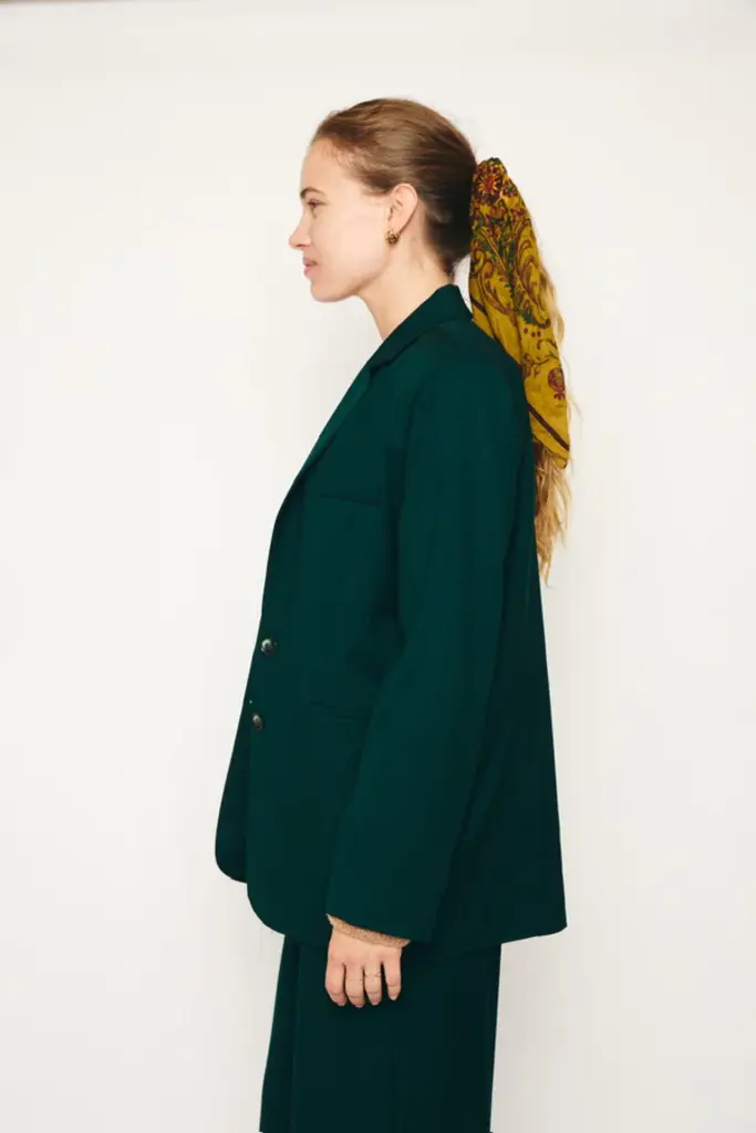 RE/BORN Astro Blazer - Forest Green