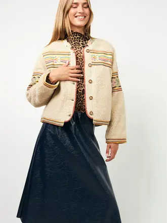 Lolly's Laundry Siri Jacket - Beige