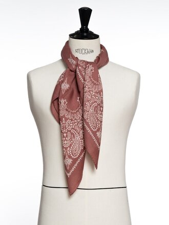 Destin Judy Carre Bandana - Rose