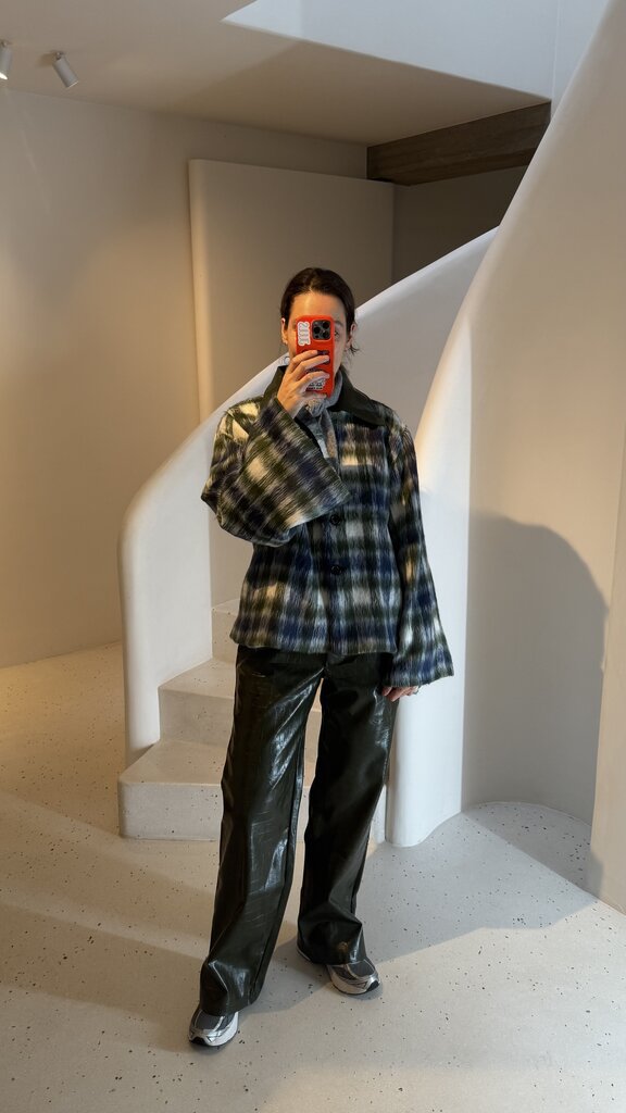 RE/BORN Maggy pants - Crocco Military