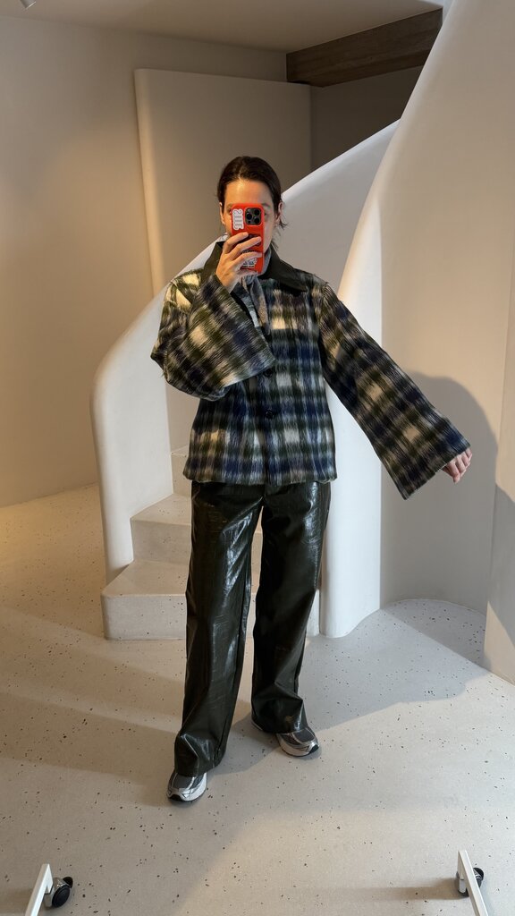 RE/BORN Maggy pants - Crocco Military