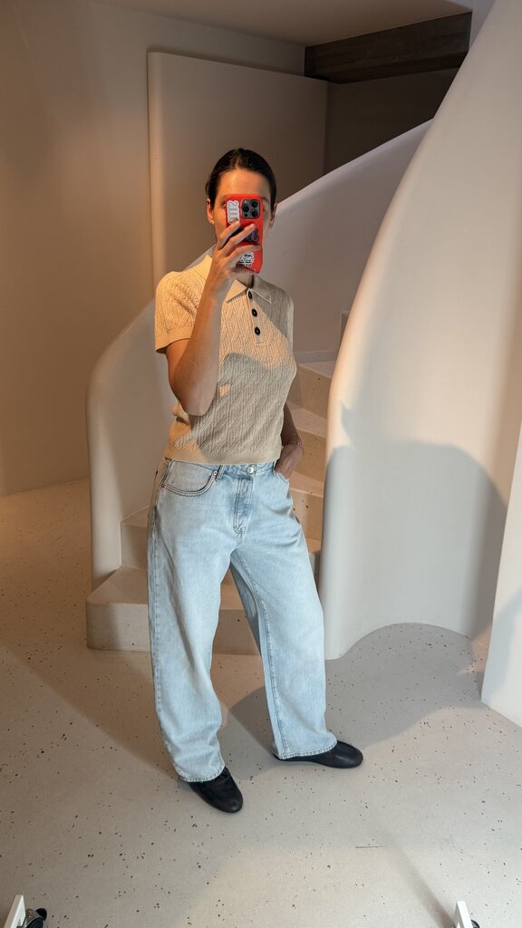 Bellerose Paty Jeans - Used Light Blue