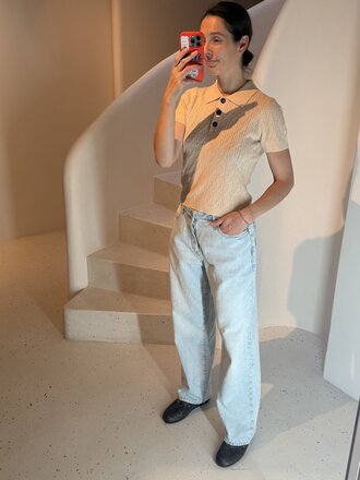 Bellerose Paty Jeans - Used Light Blue