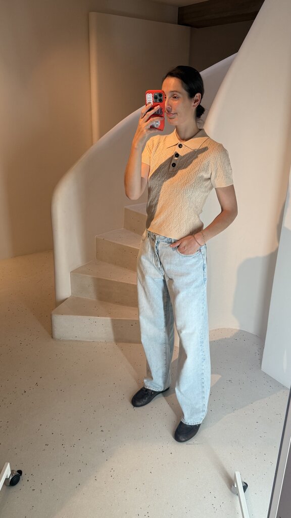 Bellerose Paty Jeans - Used Light Blue