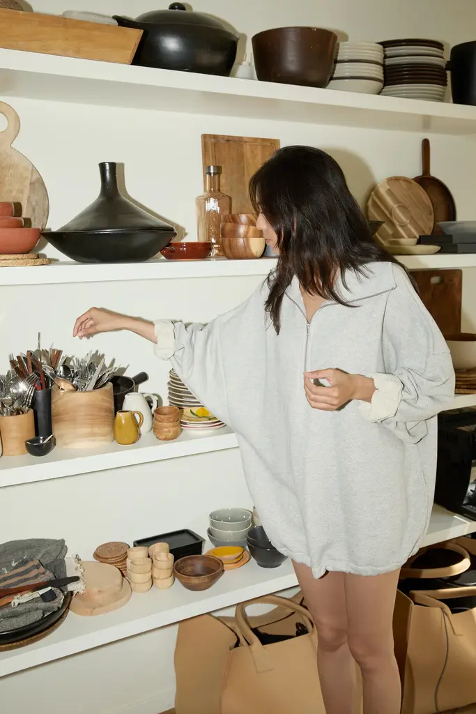 Studio Clique Madonna sweater - Grey melange