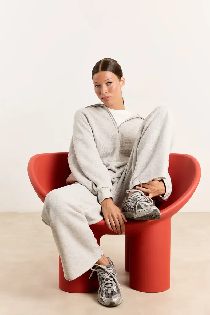 Studio Clique Madonna sweater - Grey melange