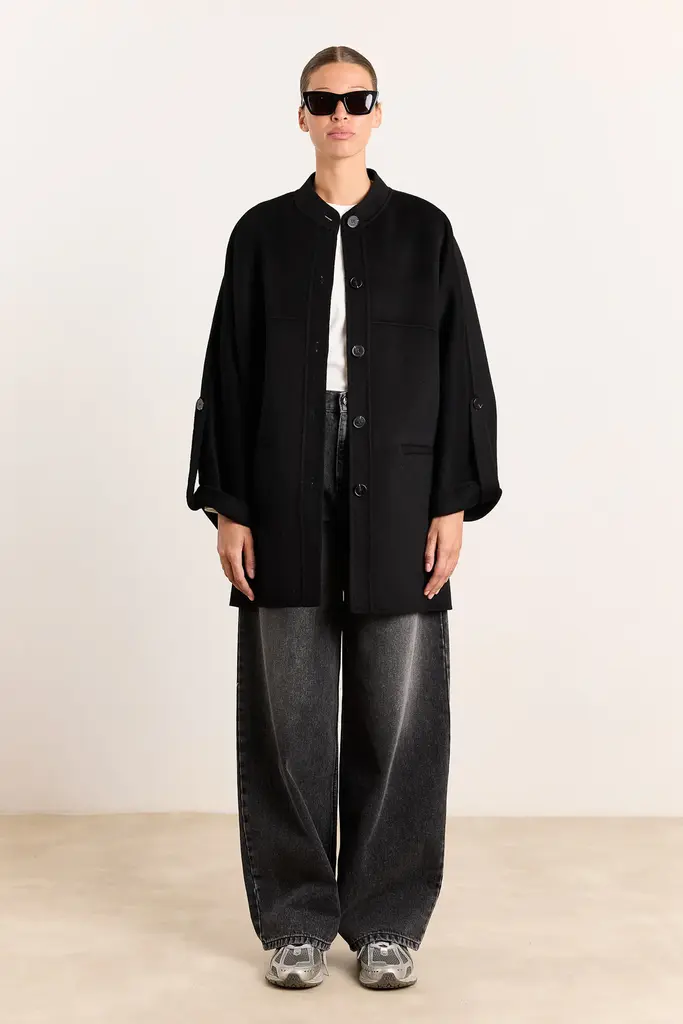 Studio Clique Ysalinde coat - Black