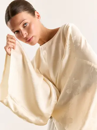 Studio Clique Rose blouse - Eggshell flower