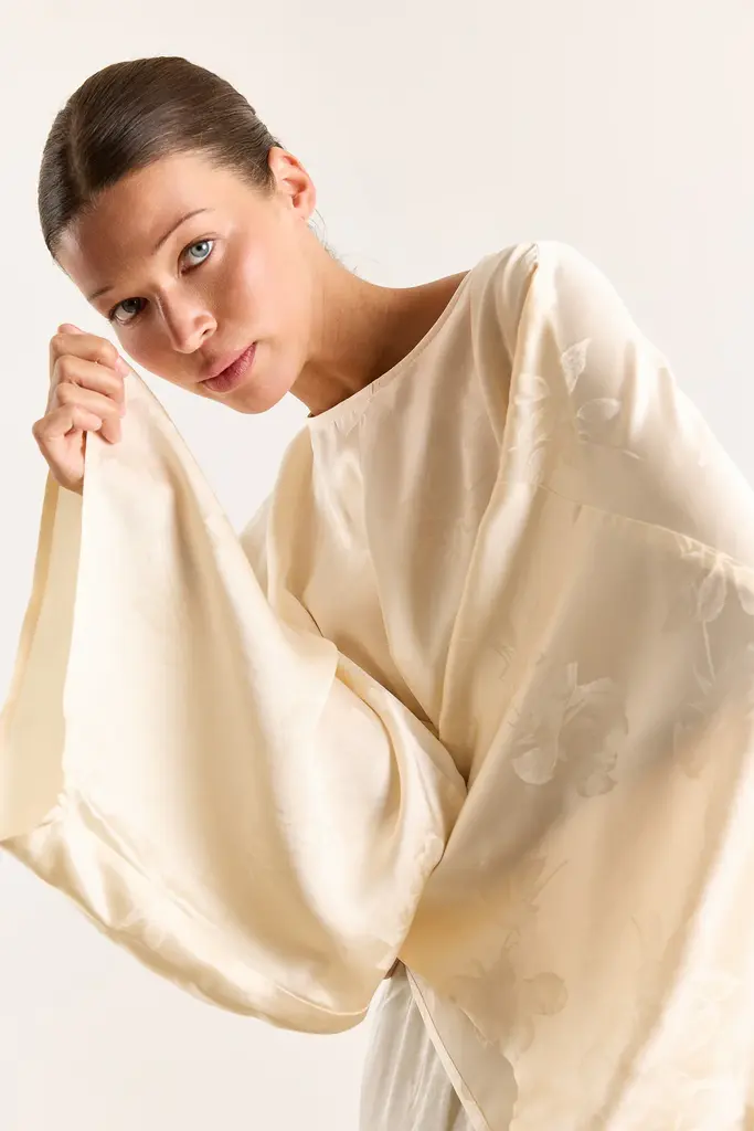 Studio Clique Rose blouse - Eggshell flower