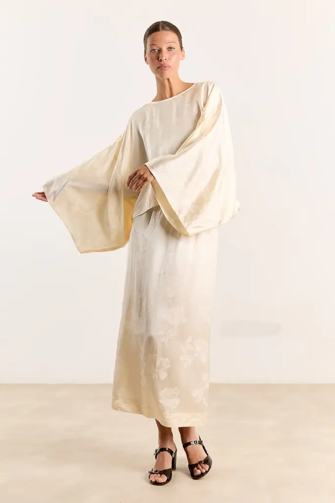 Studio Clique Rose blouse - Eggshell flower