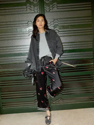 Studio Clique Annie pants - Rose print