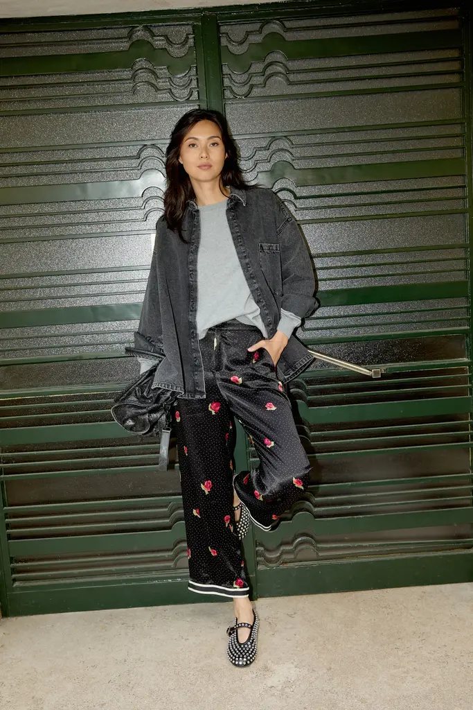 Studio Clique Annie pants - Rose print