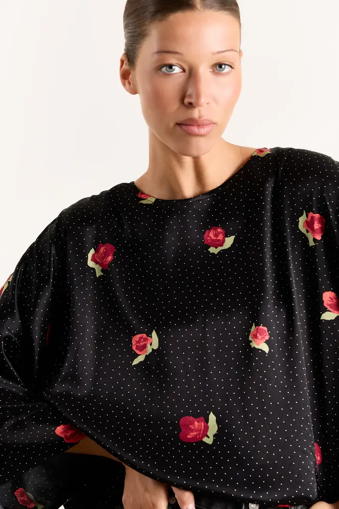 Studio Clique Carine blouse - Rose print