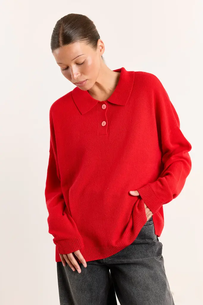 Studio Clique Stacy polo - Red